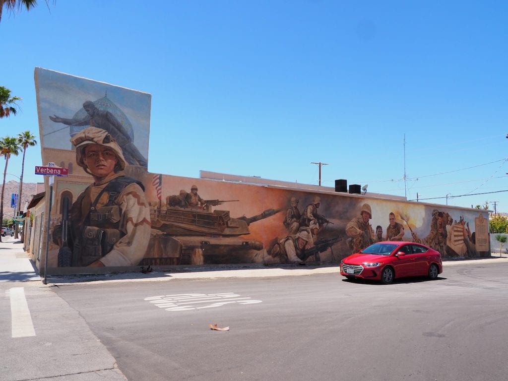 Joshua tree national park tips Streetart Twenty Nine Palms streetart