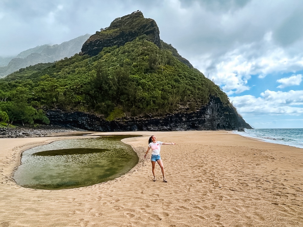 Kalalau Trail, Hanakapi ai Beach