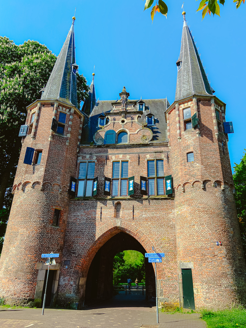 Kampen stadspoort, hanzesteden Nederland