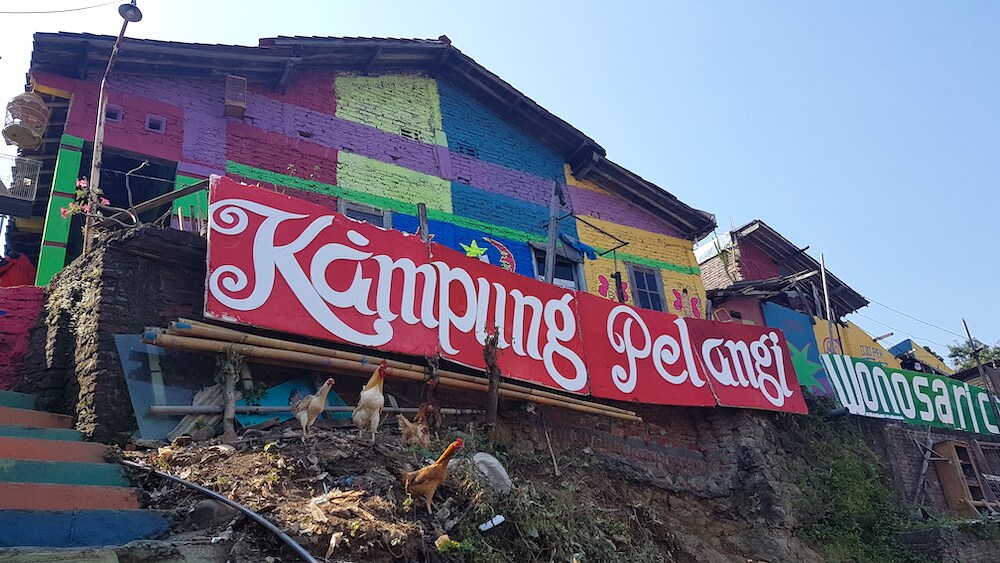 Kampung Pelangi bord java