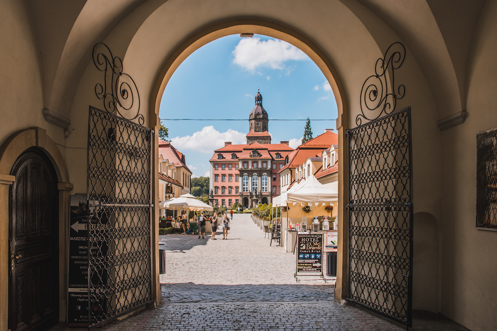 Kastelen in Polen Ksiaz Neder Silezie