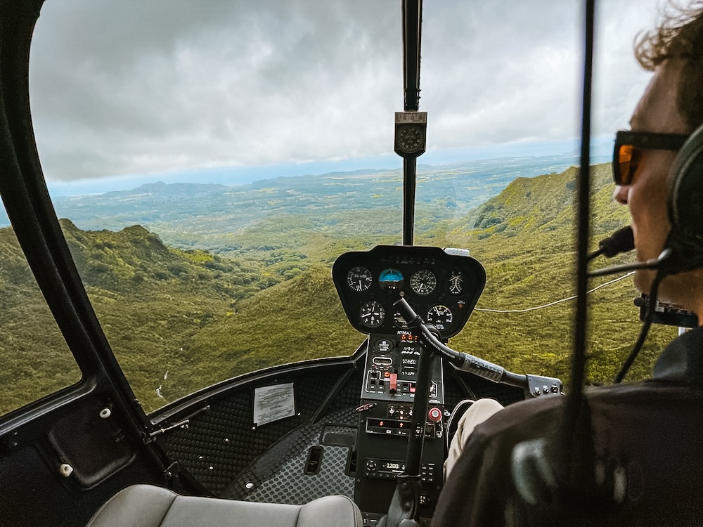 Kauai Hawaii helikoptervlucht