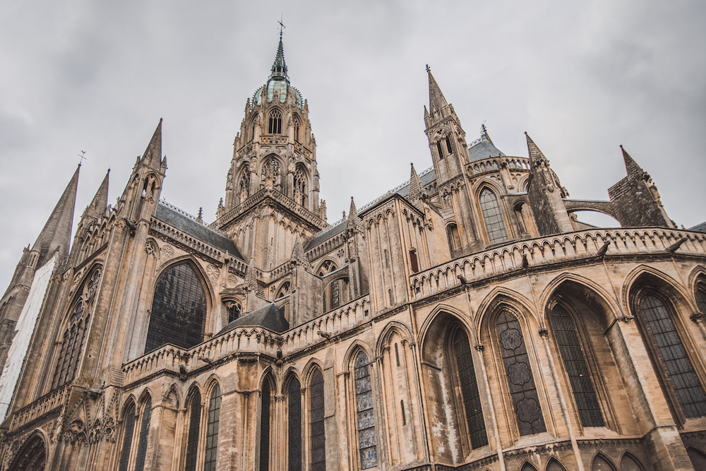 Kerk in Bayeux Normandie