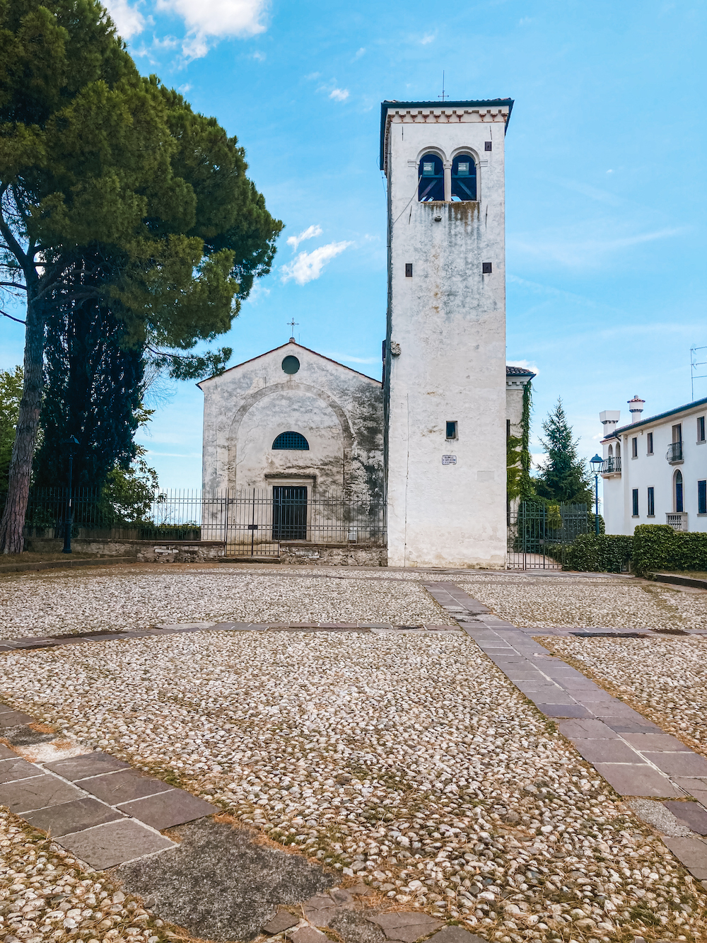 Kerkje op de berg Conegliano