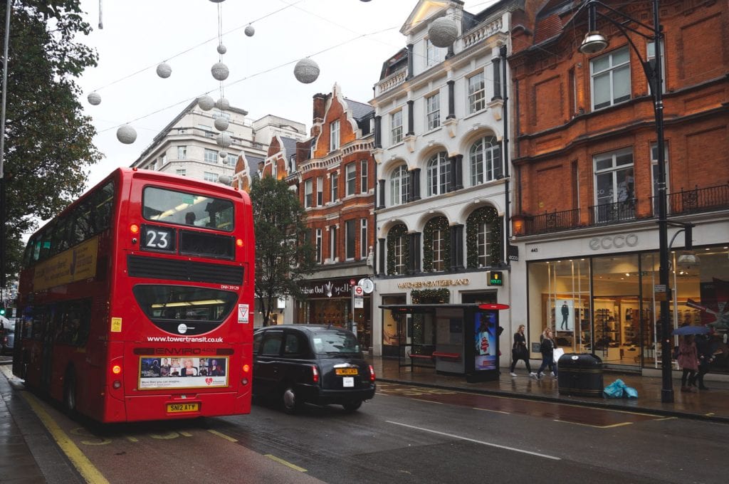 Kerstshoppen in Londen tips