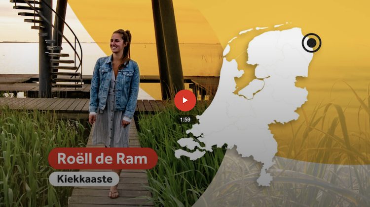 Kiekkaaste NOS Verliefd op Nederland