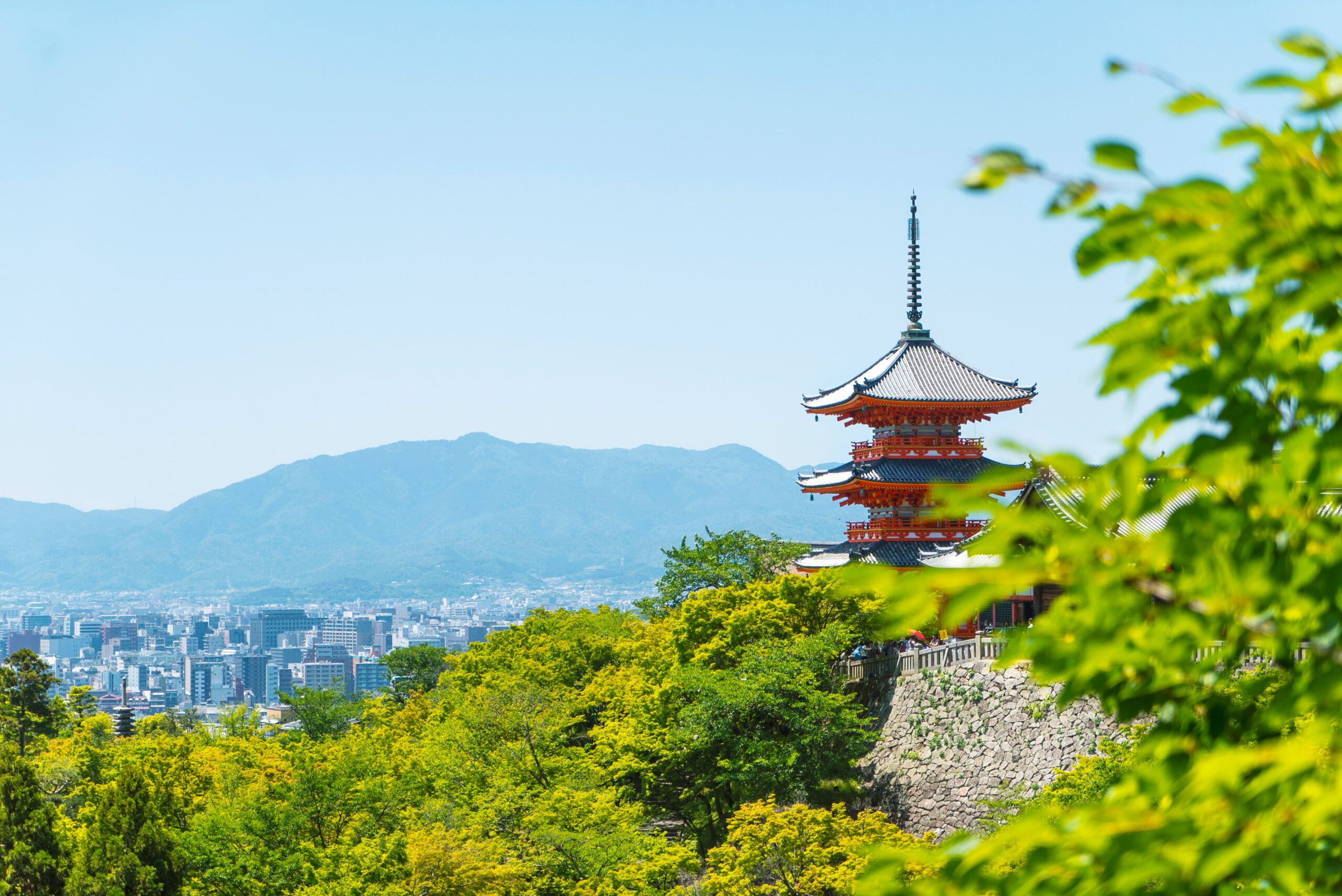 Kiyomizu-dera tempel in kyoto