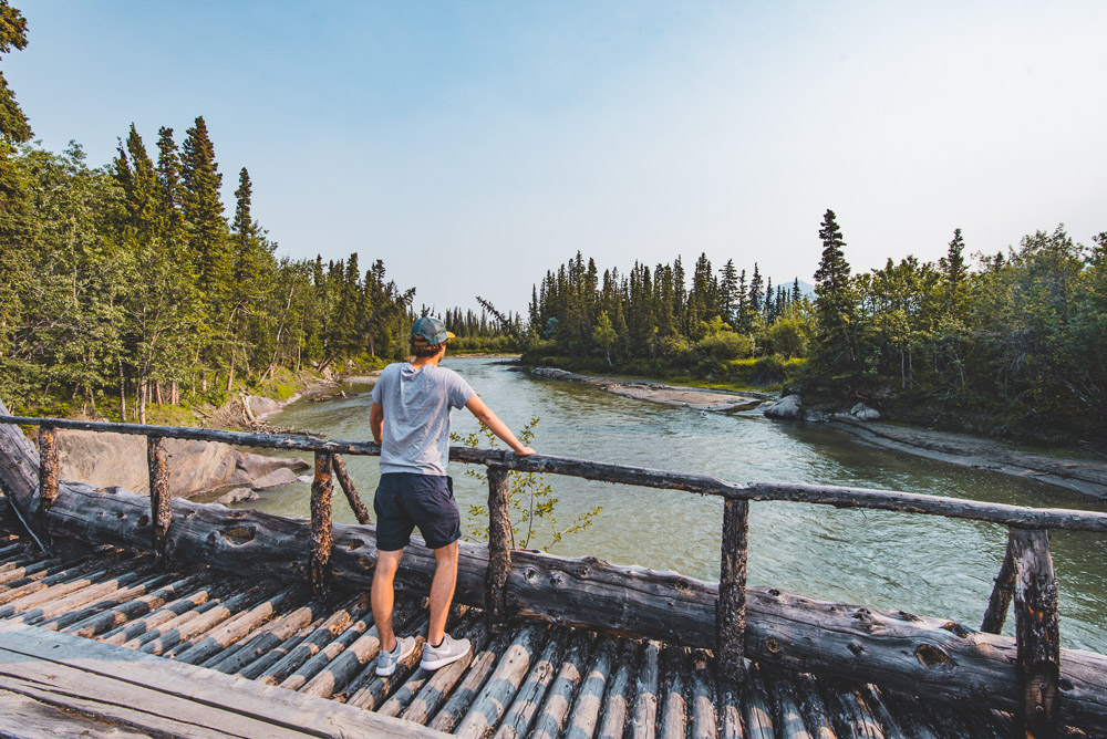 Kluane National park Yukon Aishihik River-2