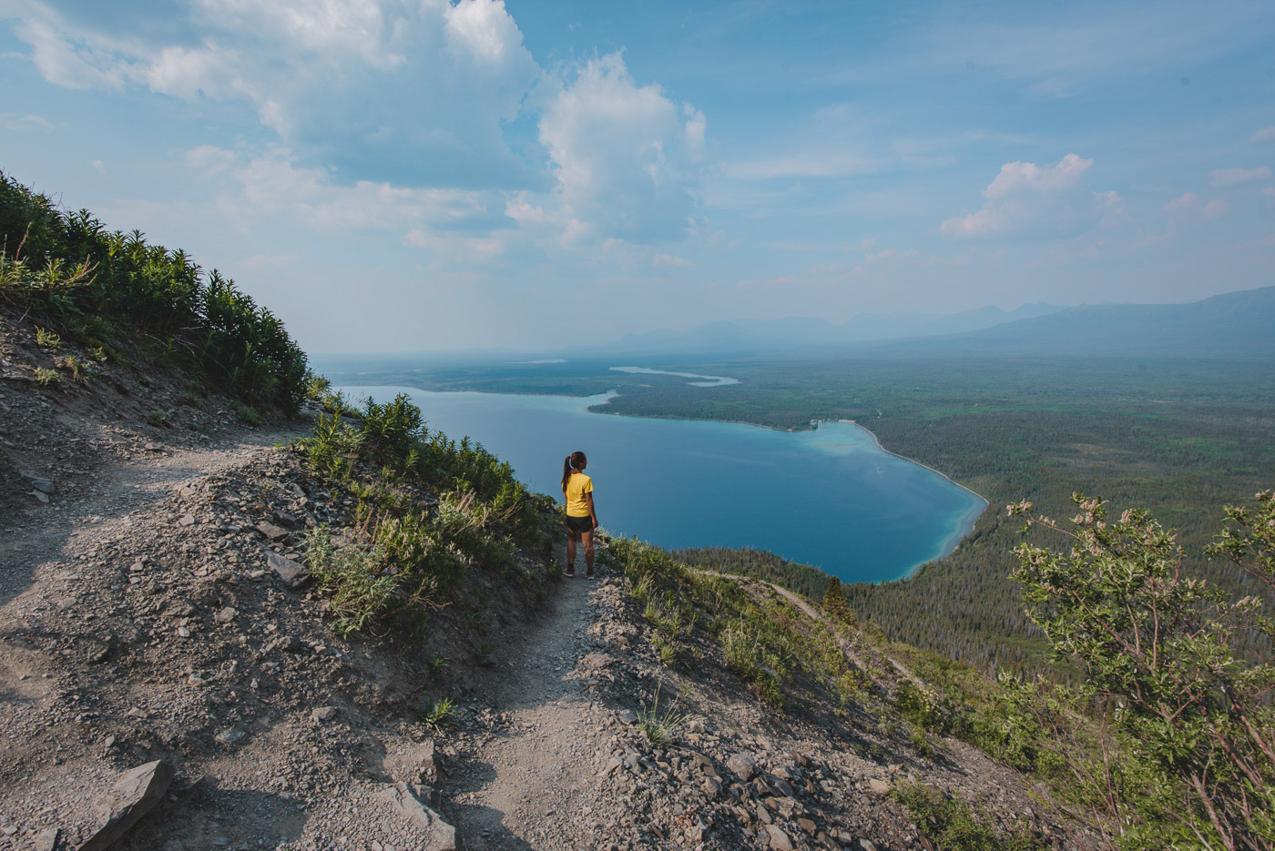 Kluane national park kings throne trail wandeling