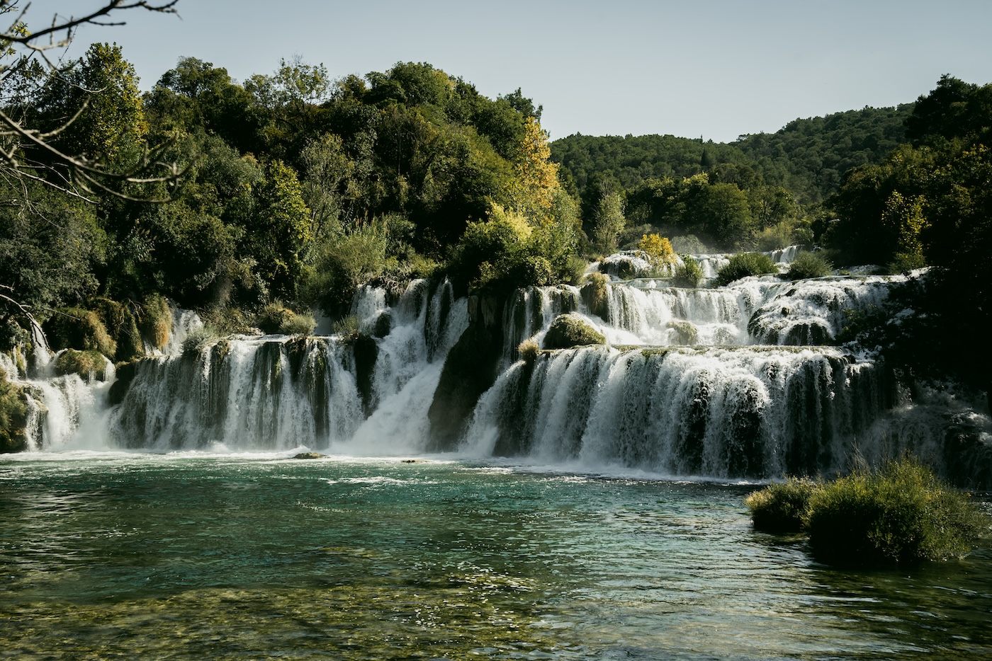 Krka watervallen