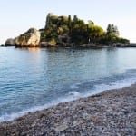 Kust oost sicilie taormina strand