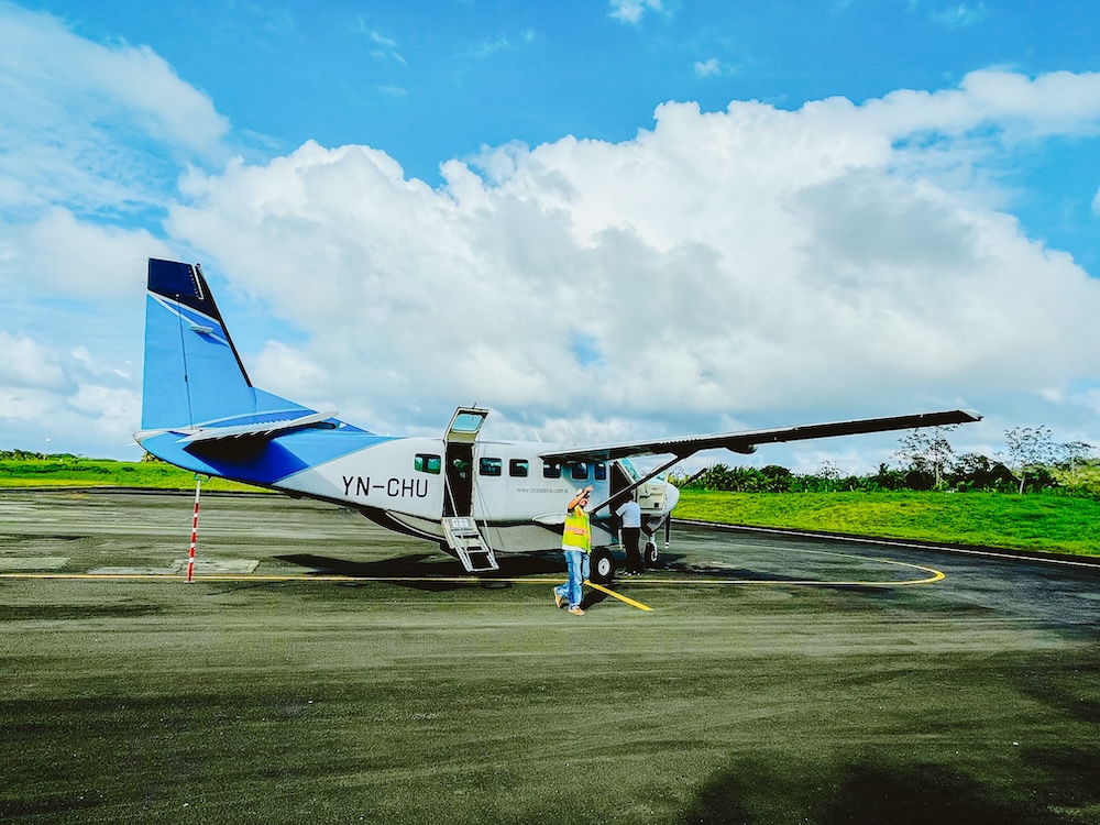 La Costena Vliegtuig naar Little Corn Island