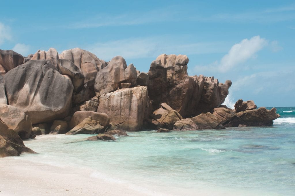 La Digue anse coco hike strand