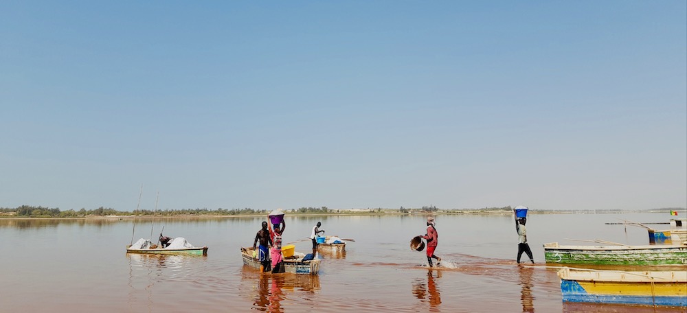 Lac rose senegal