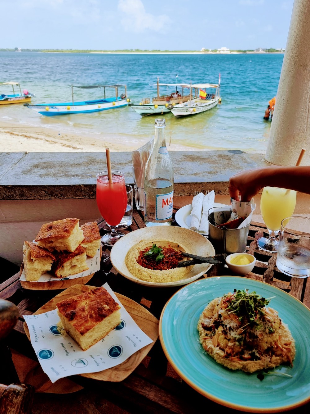 Lamu Island Peponi Hotel view