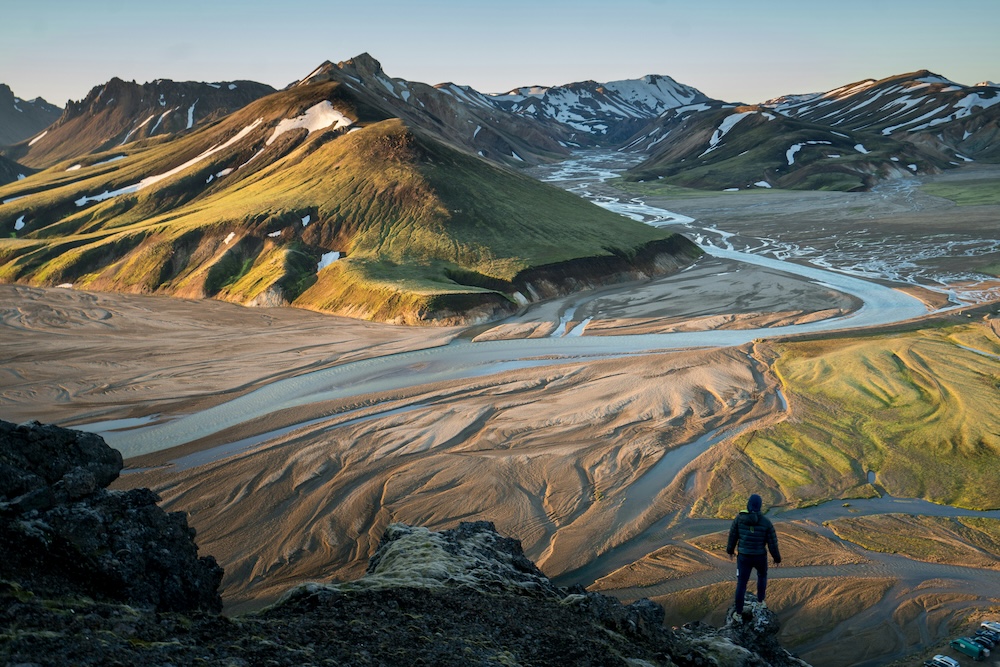 Landmannalaugar, IJsland natuur