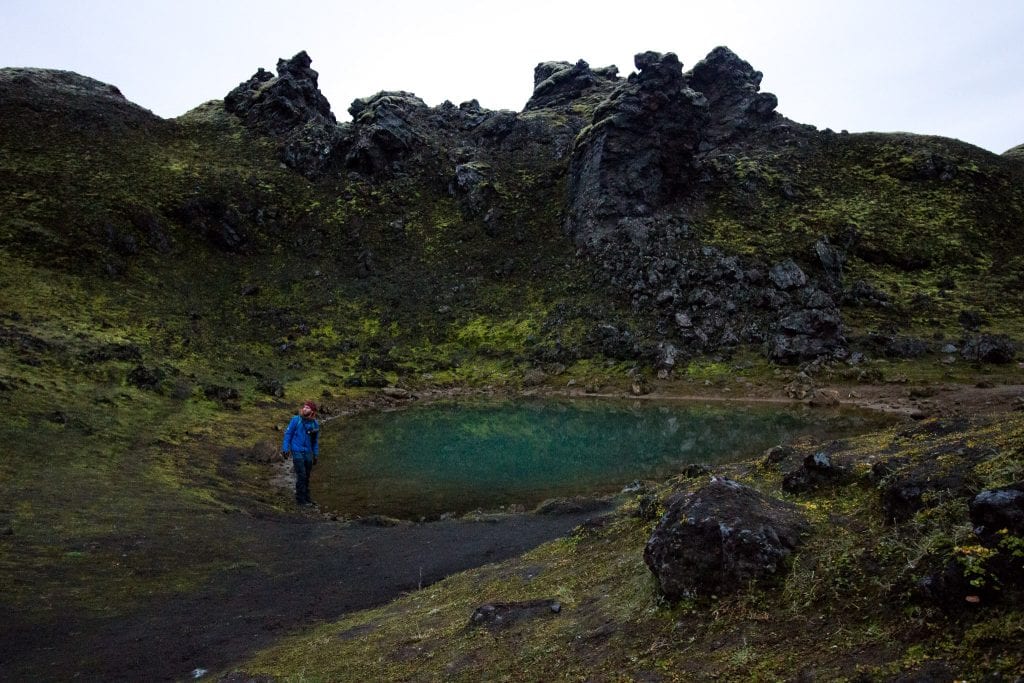 Landmannalaugar bergen ijsland