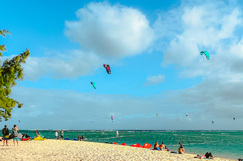 Le Morne, kitesurfen