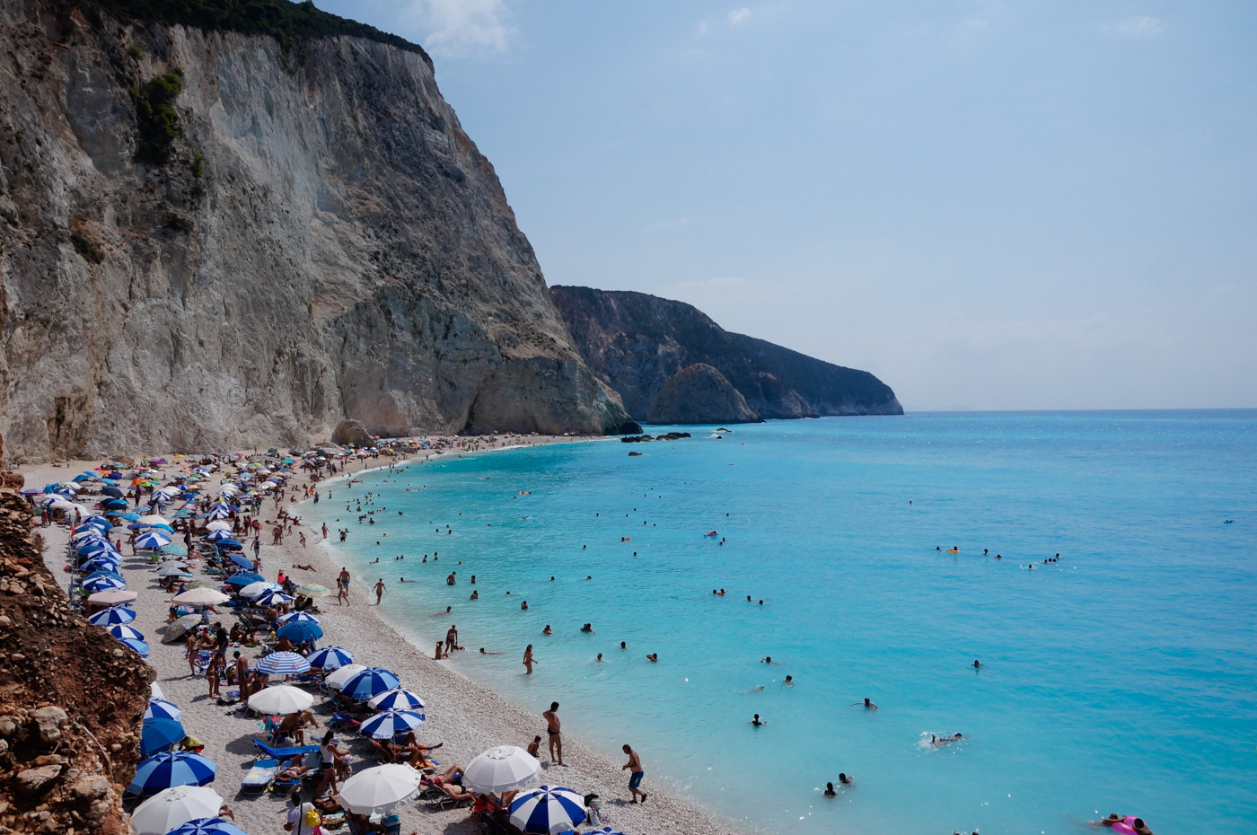 Lefkas vakantie tips Porto katsiki