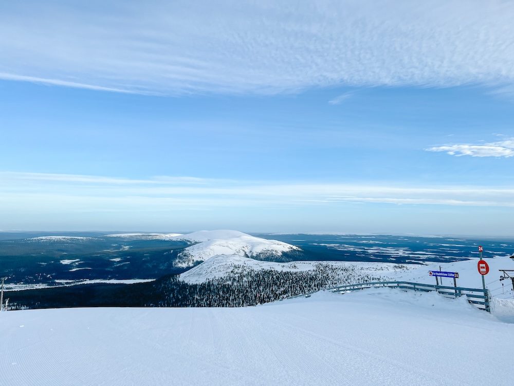 Lege skipiste Äkäslompolo