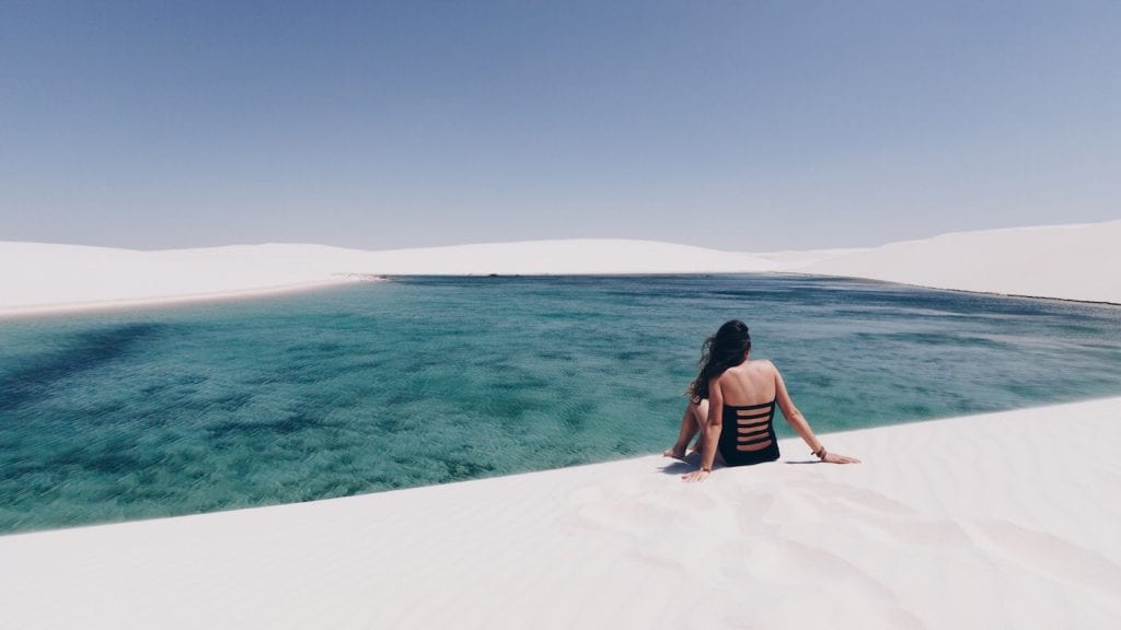 Lencois Maranhenses in Brazilie