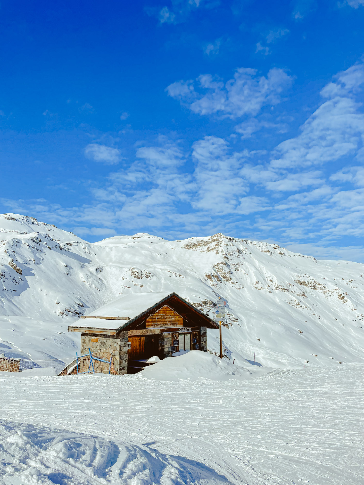 Les Menuires skigebied piste