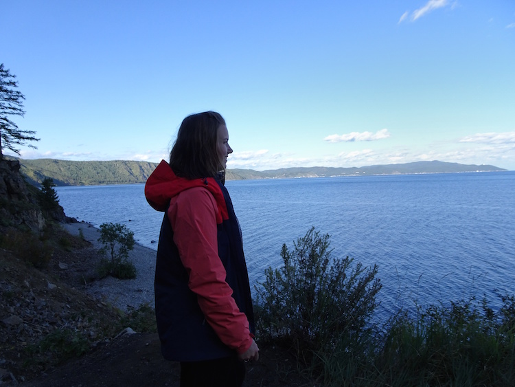 Lieske backpacken noord azie Siberie Baikal lake