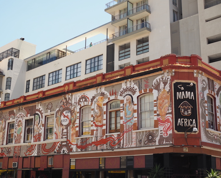 Longstreet Kaapstad Mama africa