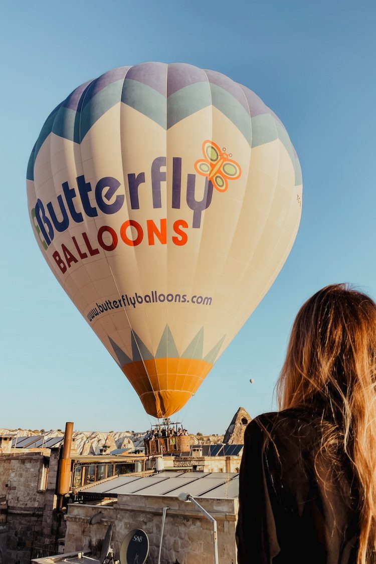 Luchtballonnen kijken cappadocie mithra cave