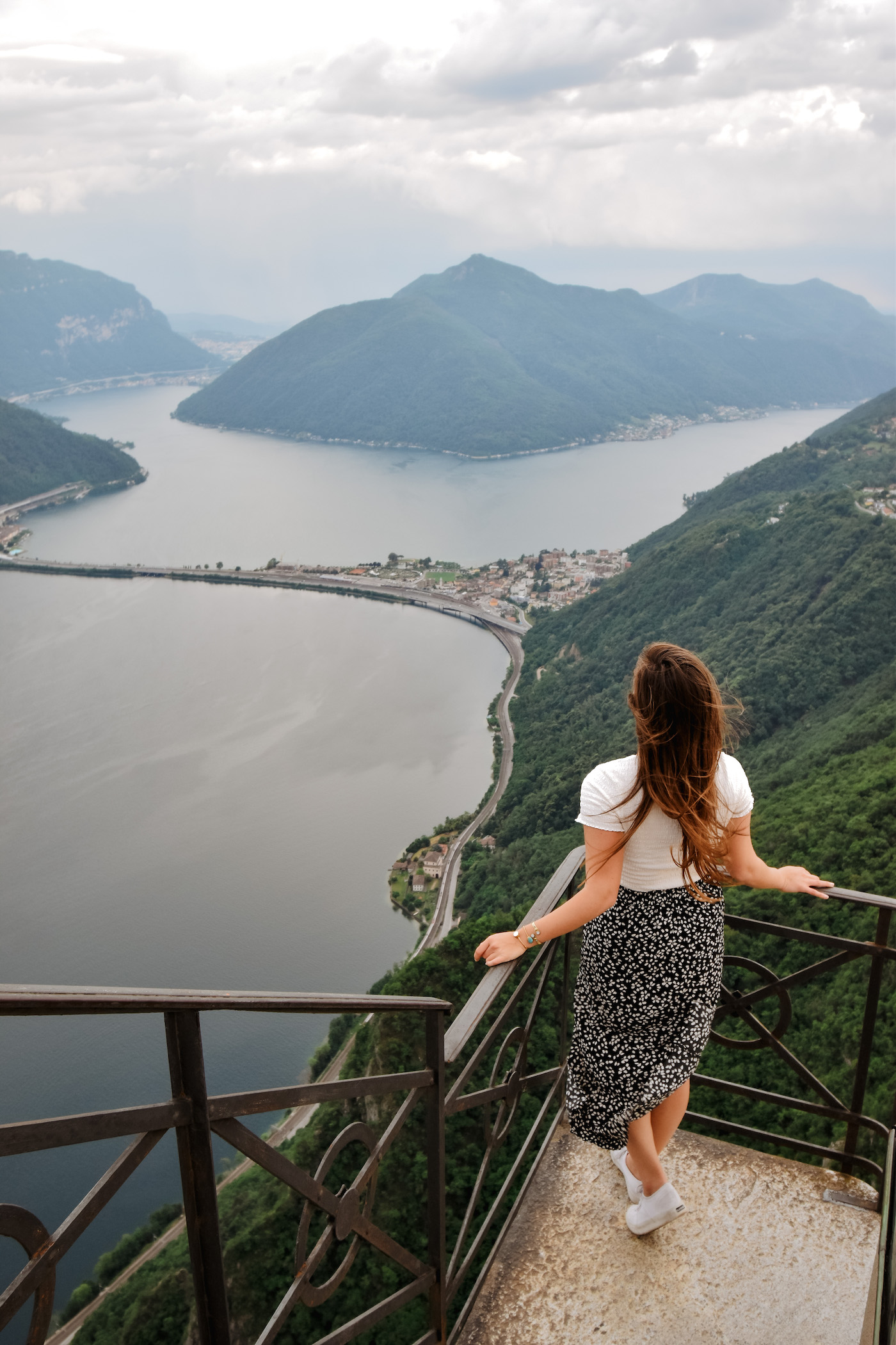 Lugano Monte San Salvatore zwitserland