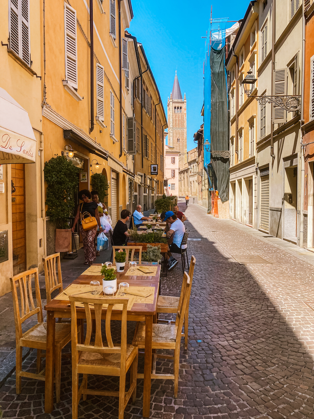 Lunchen in Parma