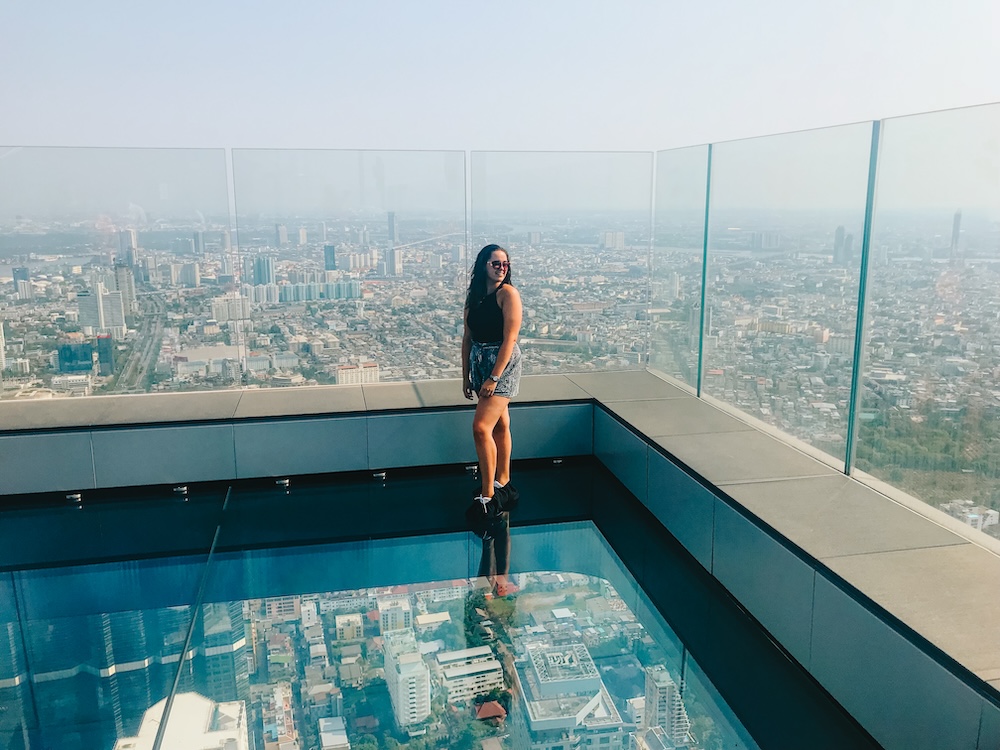 Mahanakhon Skywalk Bangkok Thailand