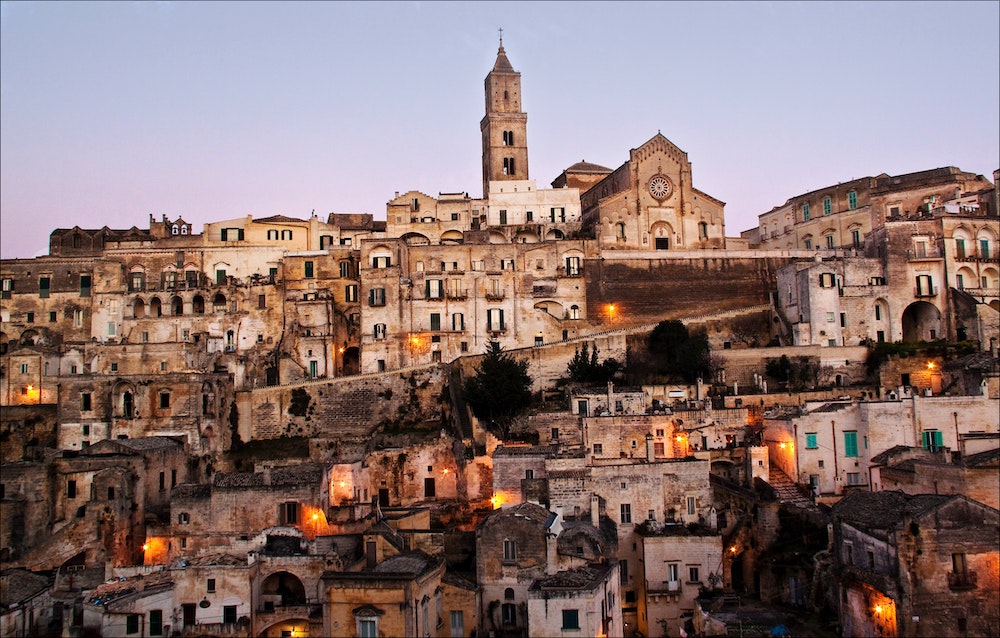 Matera in Zuid-Italië