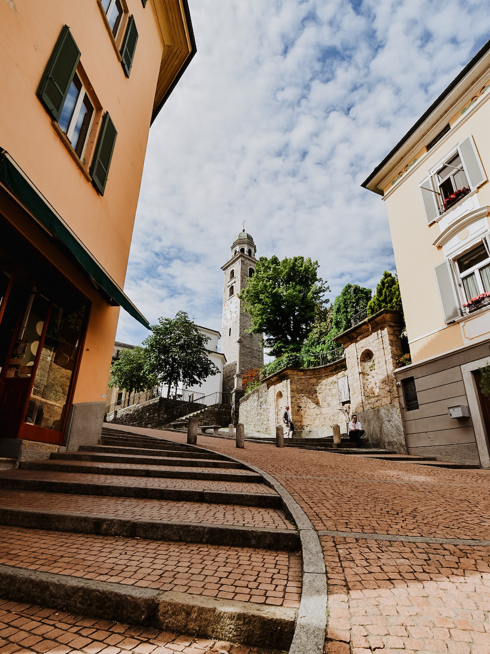 Meer van lugano Via Cattedrale