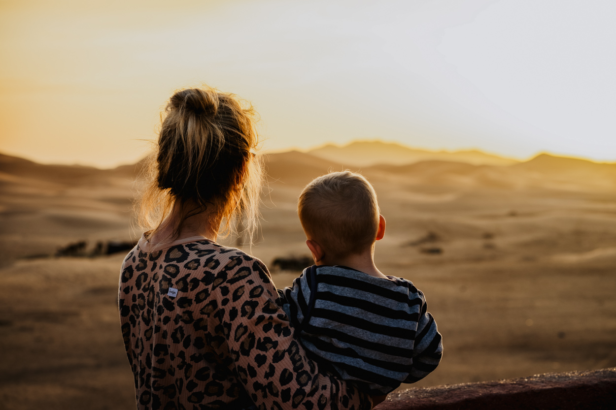 Merzouga zonsopkomst woestijn