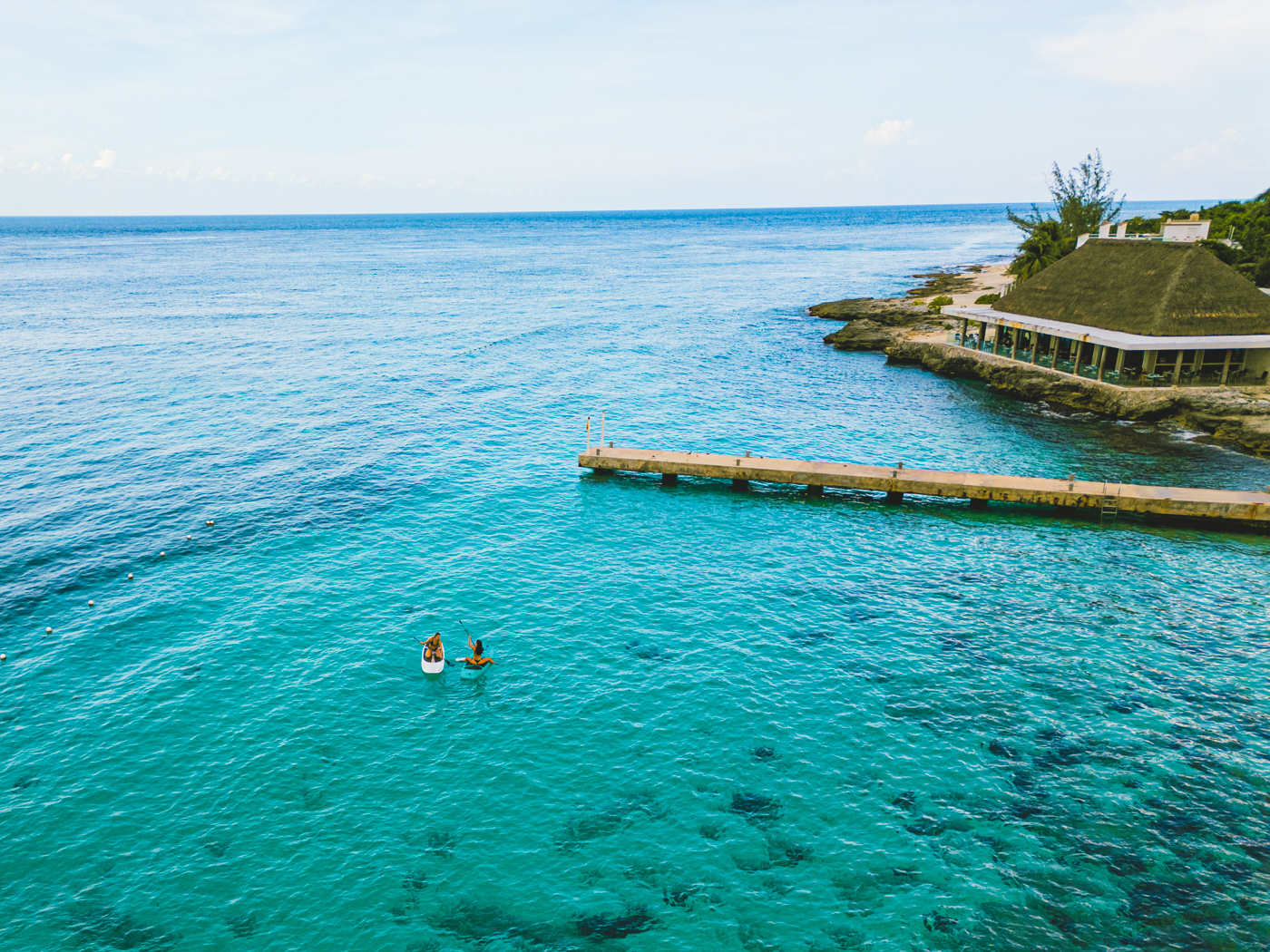 Mexico Cozumel Paddlenboarden