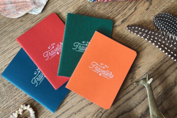 Mini travel notebooks