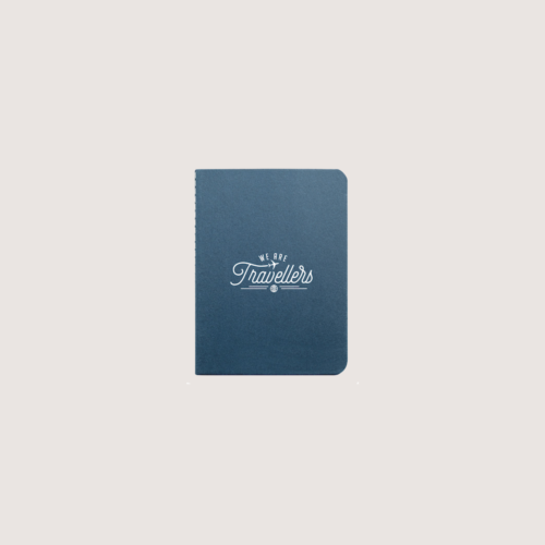 Mini notebook denim blue