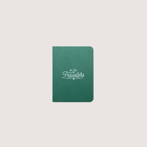 Mini notebook forest green