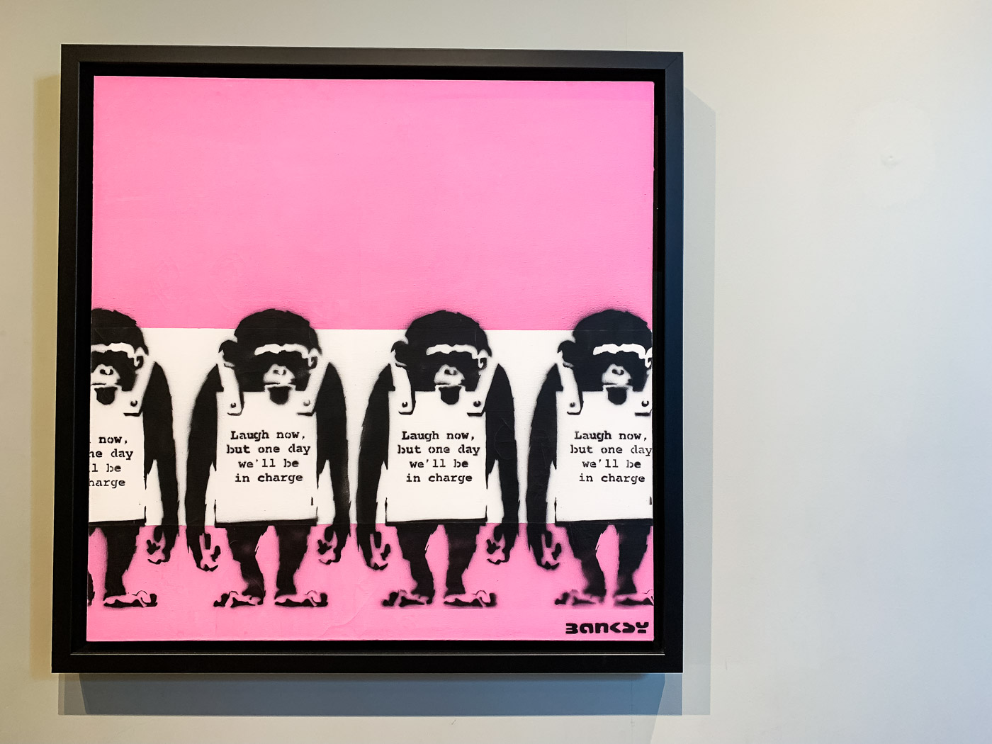 Moco Museum banksy monkeys