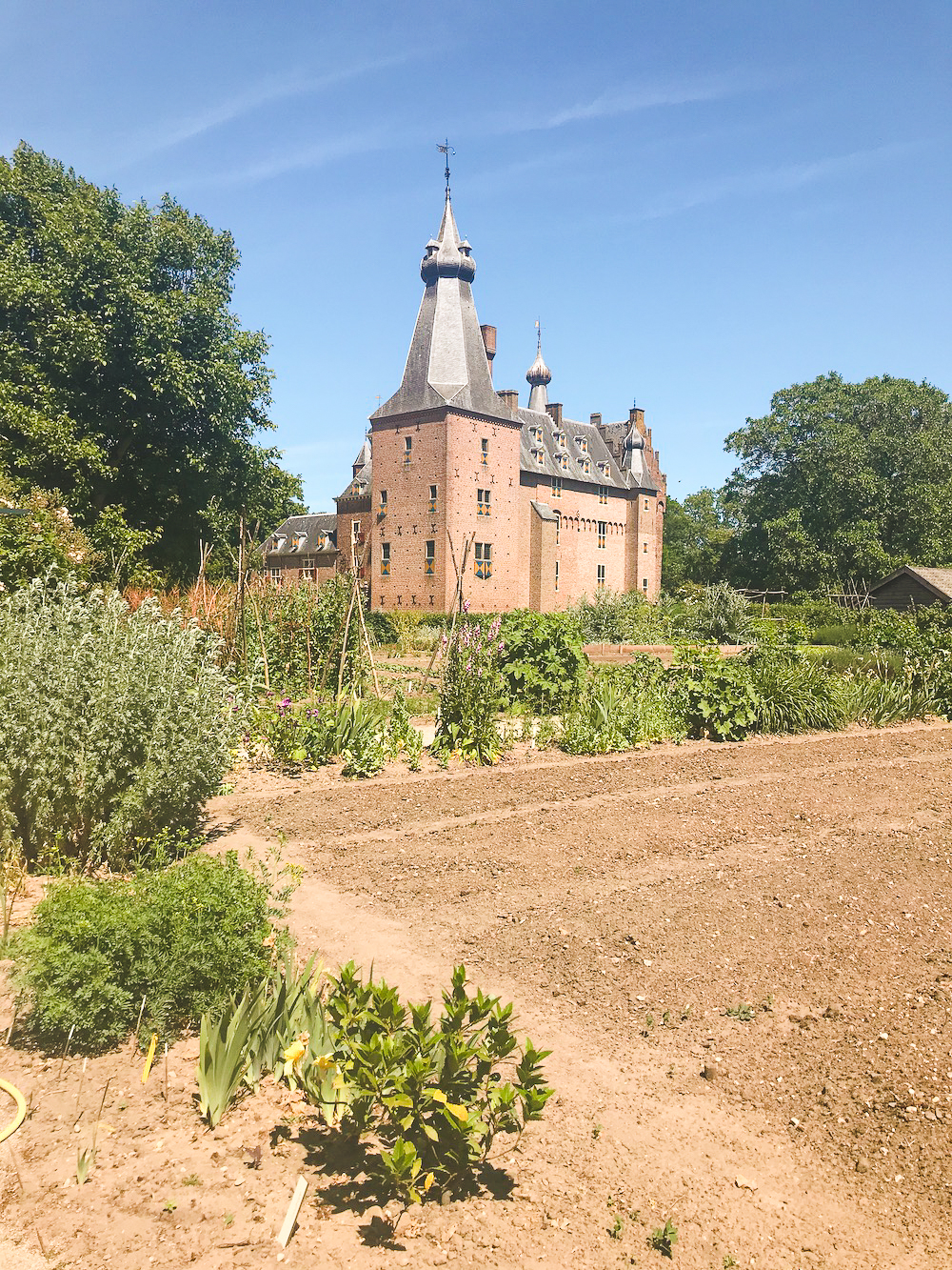 Moestuin kasteel Doorweth