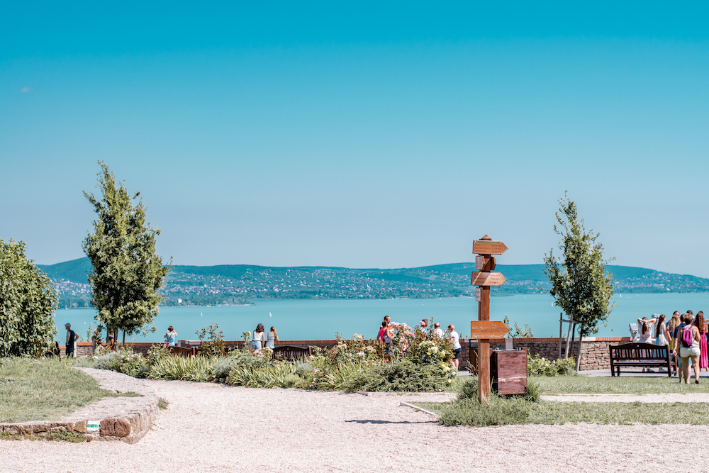 Mooiste plekken Hongarije, Tihany Balaton uitzicht