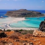 Mooiste strand van kreta balos beach