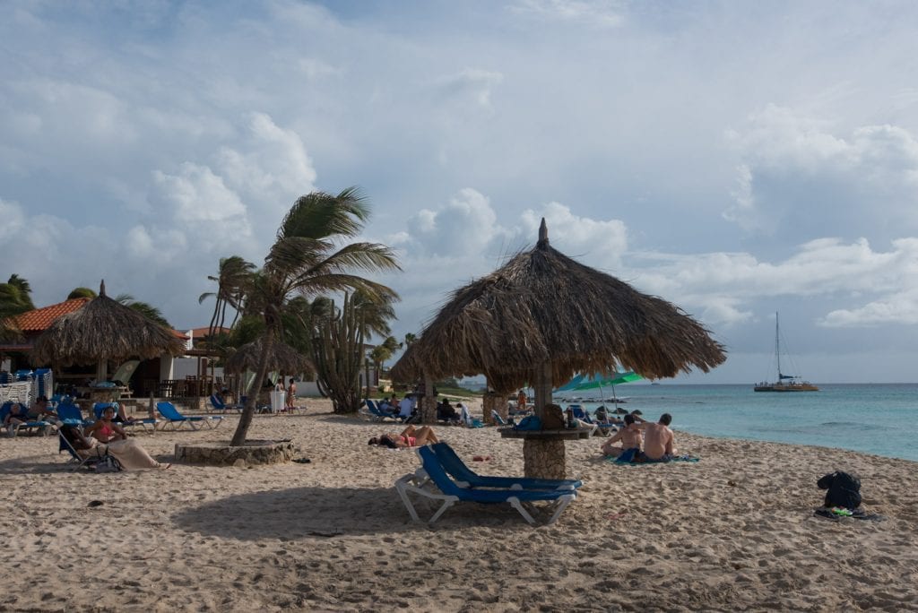 Mooiste stranden Aruba Arashi Beach