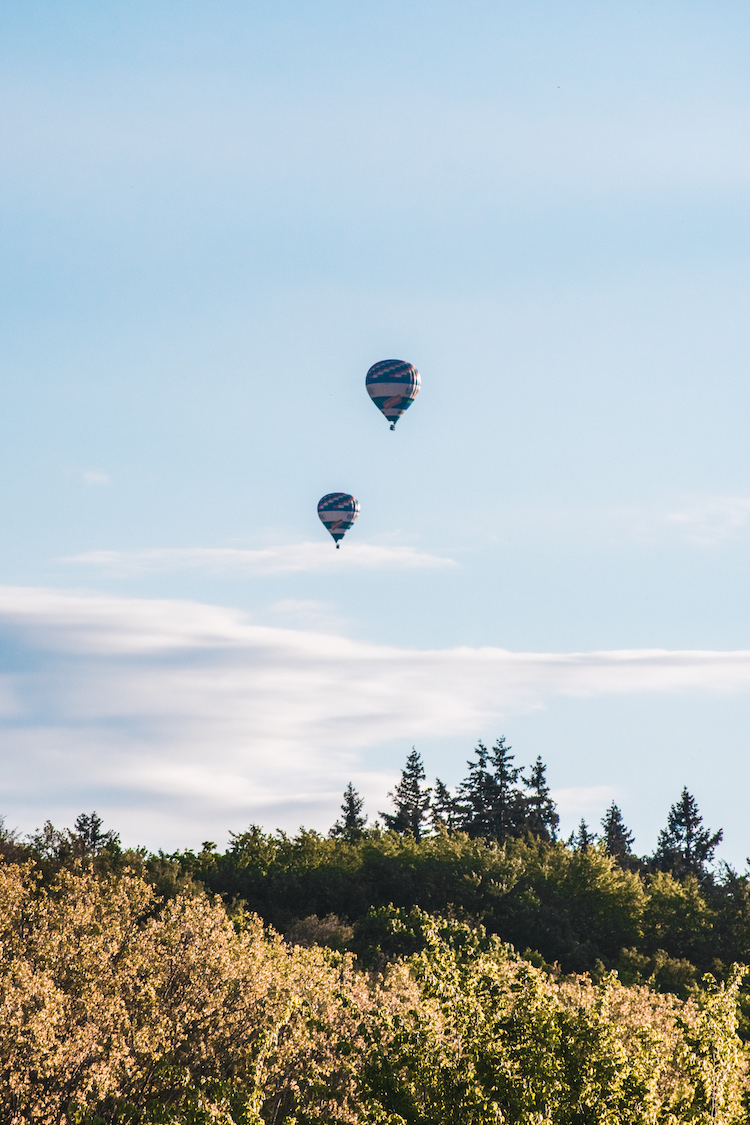 Moravie Velehrad ballonvlucht