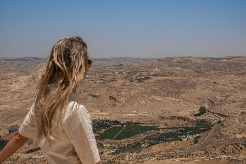 Mount Nebo reisroute Jordanië