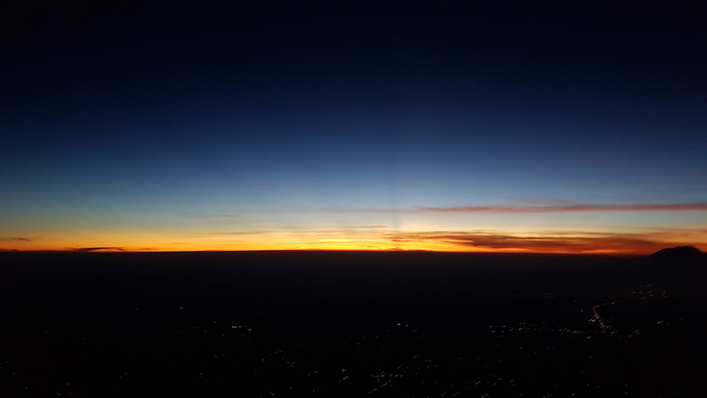 Mount merapi beklimmen zonsopgang