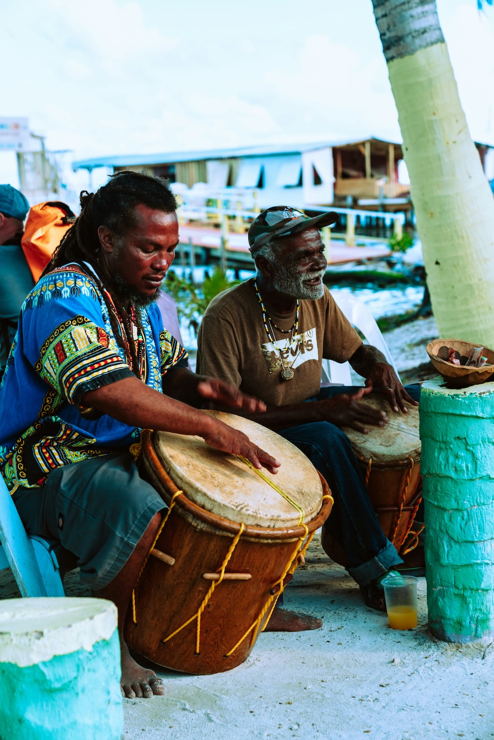 Musicerende mannen, Caye Caulker