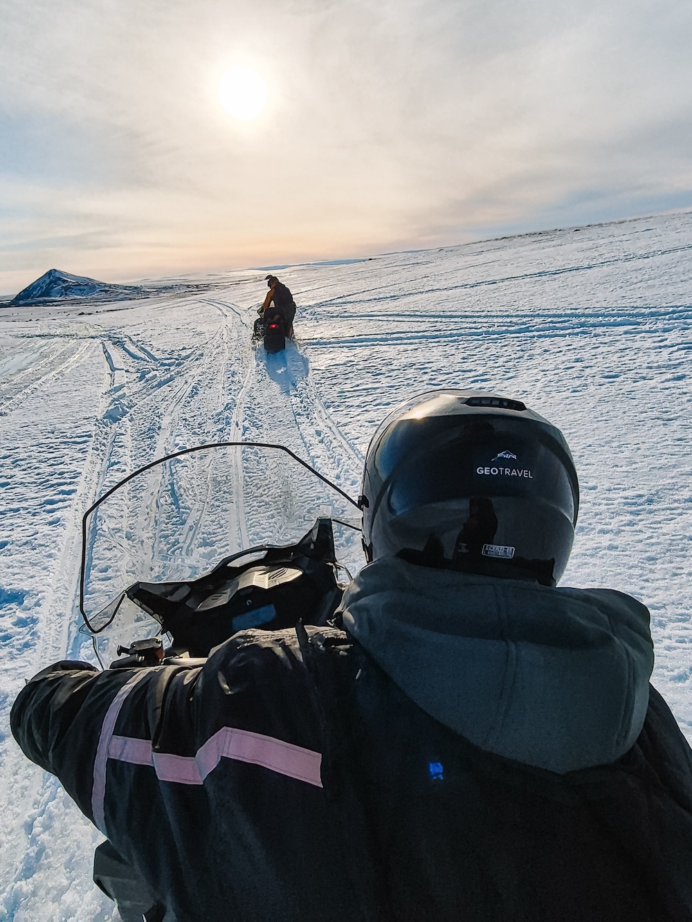 Mývatn sneeuwscootertoch