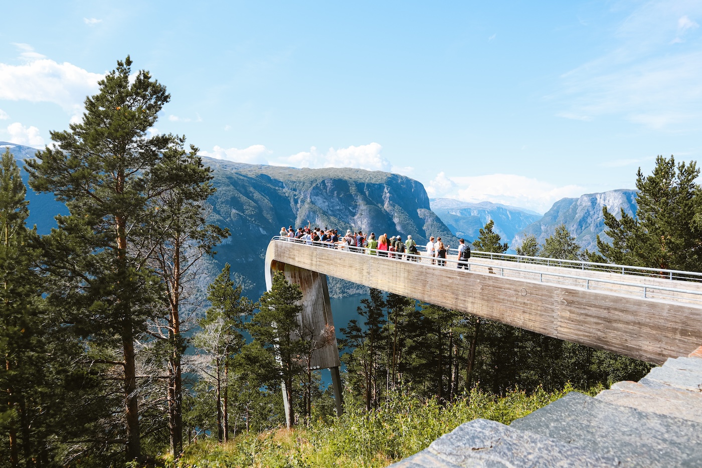 Nærøyfjord Nationaal Park, Stegastein uitzichtpunt